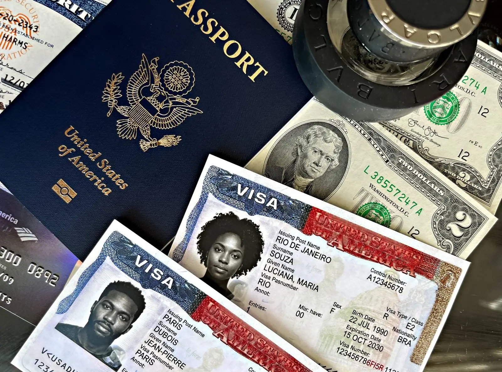 Passport, visa stamps and documents needed for a Sri Lanka ETA visa application