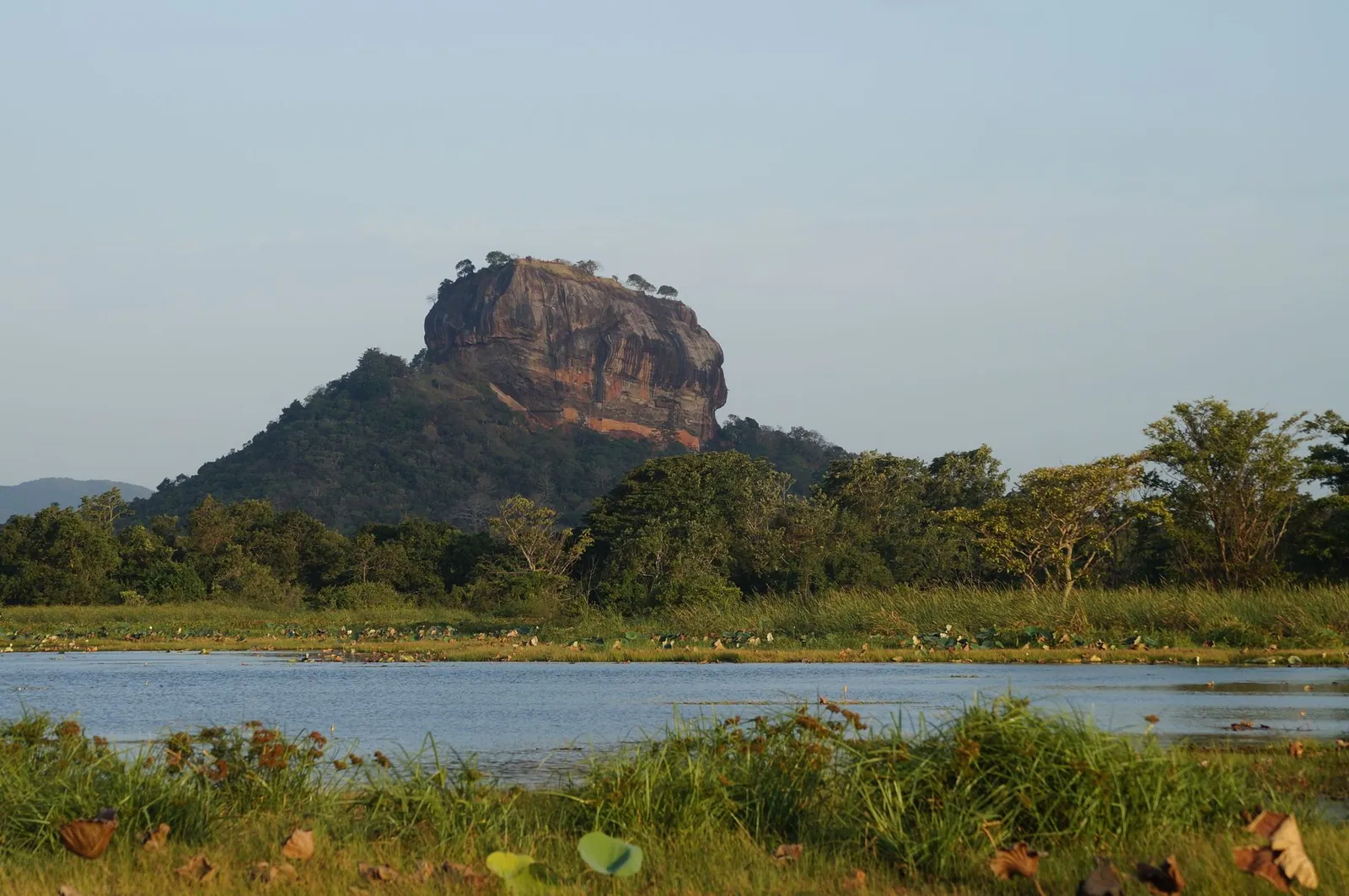 Sri Lanka tour package stop: Sigiriya Rock Fortress above the jungle near Dambulla