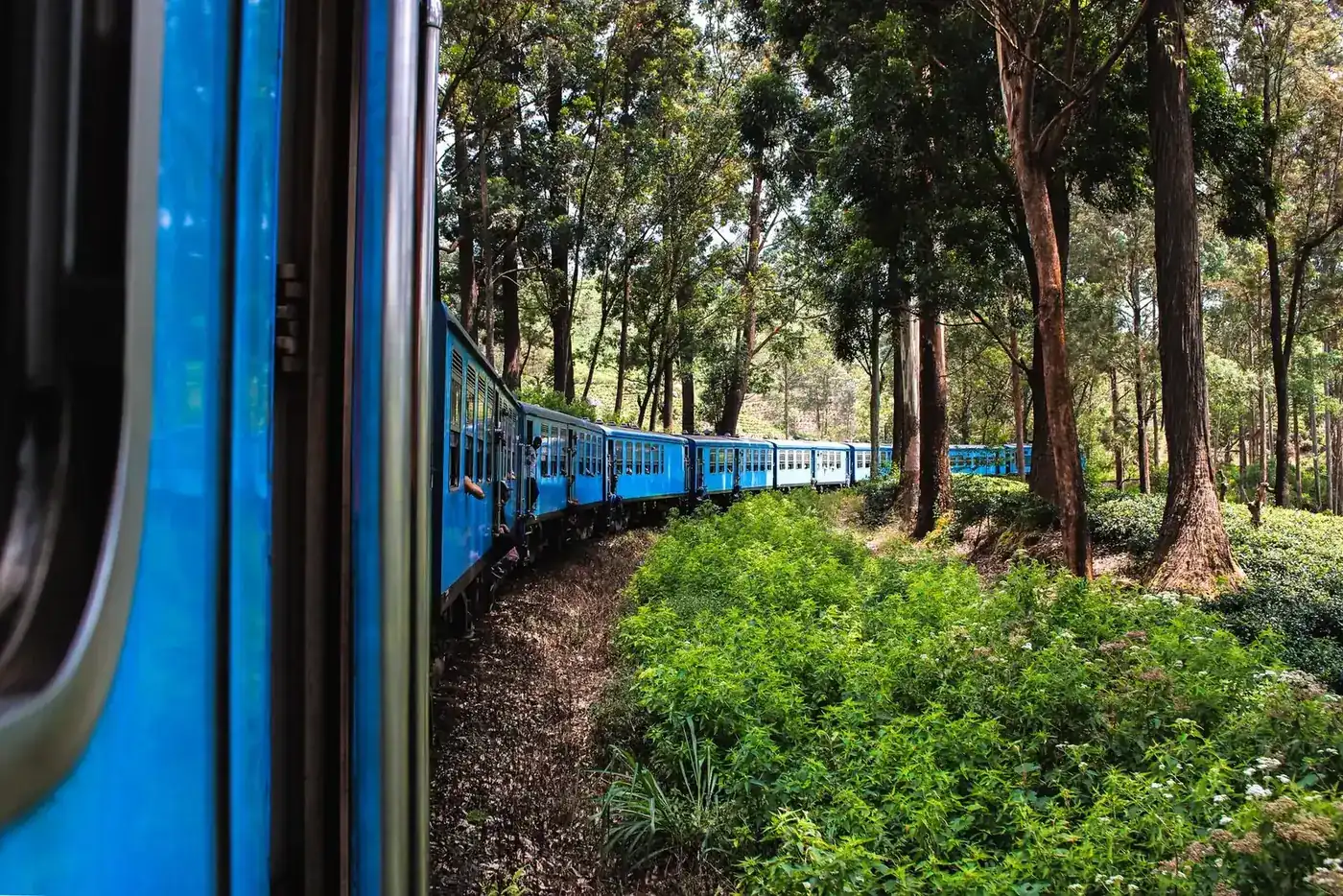 The Ella train in Sri Lanka: the blue carriage that sells out first on the hill line