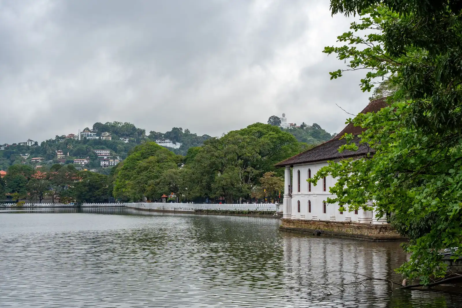 the Temple of the Tooth in Kandy, the first overnight stop on this sri lanka 10 day itinerary