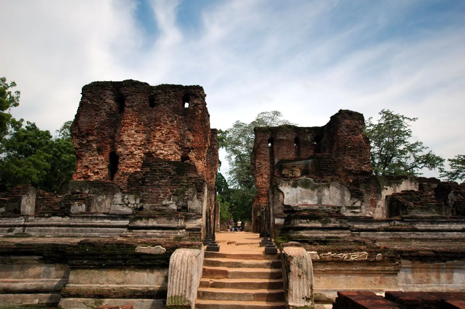 the ancient ruins at Polonnaruwa, the day four stop in the cultural triangle