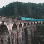 A train on the hill-country line, the rail day that anchors a 3 week sri lanka itinerary